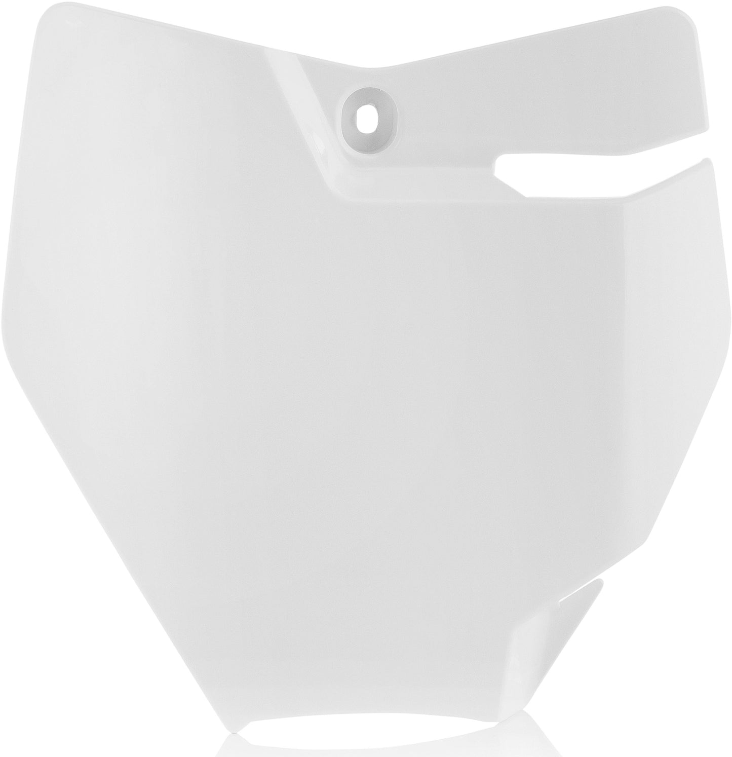 Acerbis Front Number Plate White • #24494-00002