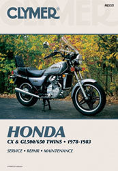 Clymer Repair Manual Hon Cx/Gl500/650
