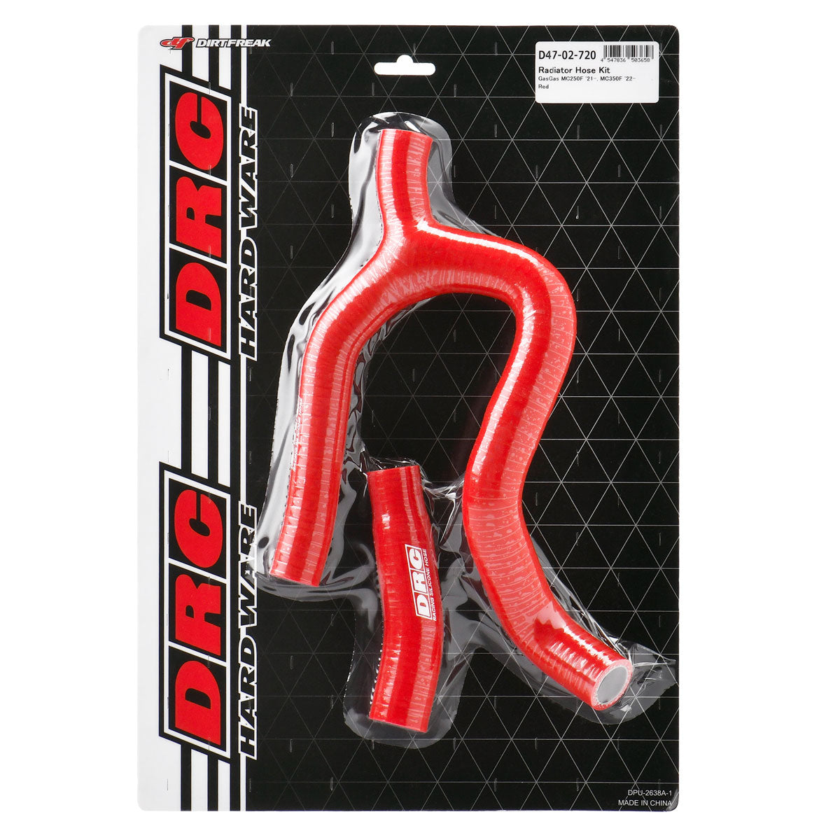 Drc Radiator Hose Kit Gasgas Red • #634-52720