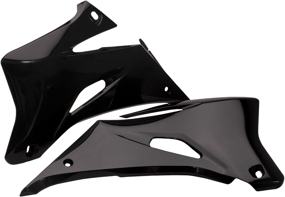 Acerbis Radiator Shrouds Black • #1581-3805