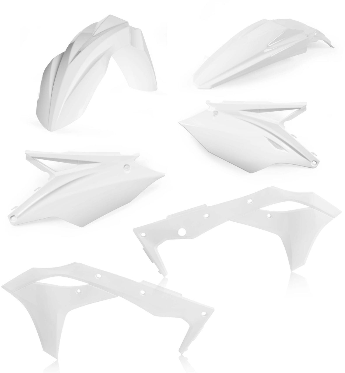 Acerbis Plastic Kit White • #26858-10002
