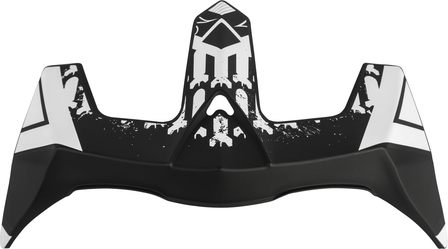 Fly Racing Revolt Rear Spoiler Patriot White/Black