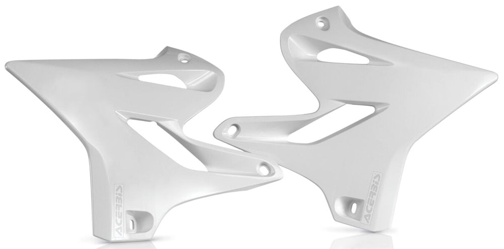 Acerbis Radiator Shrouds White • #24029-80002