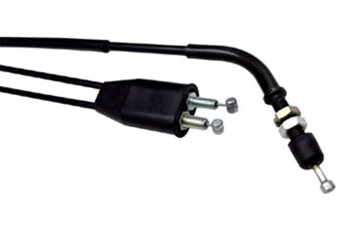 Motion Pro Black Vinyl Throttle Push-Pull Cable Set • #70-0122