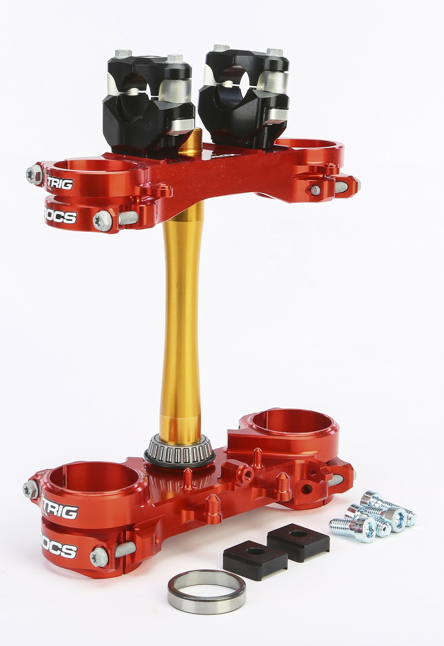 Xtrig Xtrig Rocs Tech Clamps Red Hon 22Mm