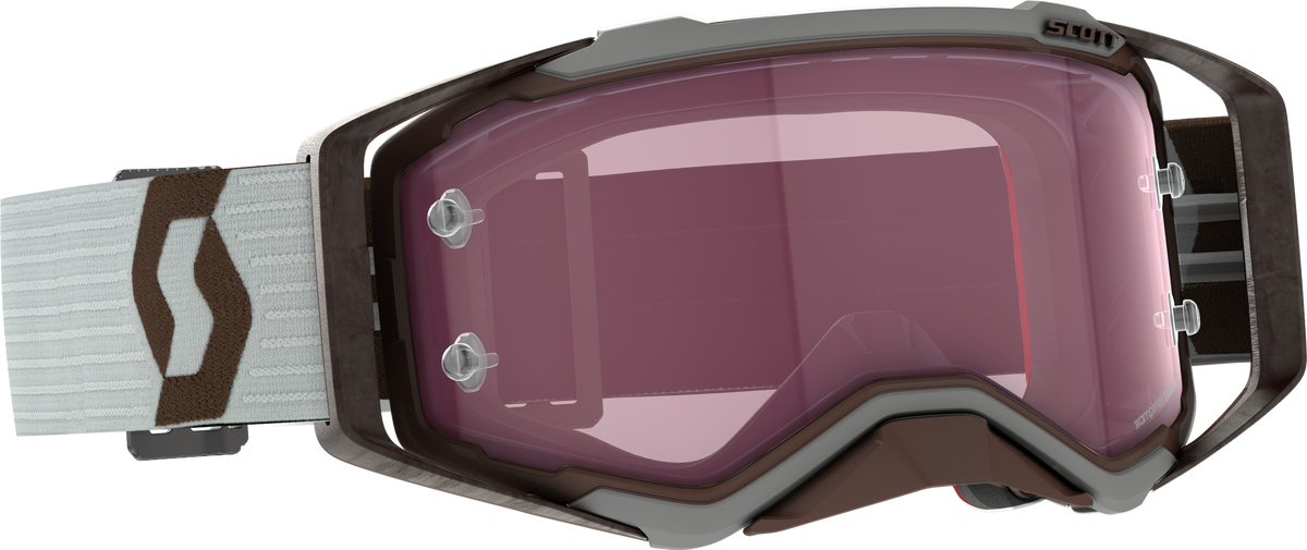 Scott Prospect Amplifier Goggle Grey/Brown Rose Works