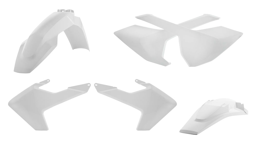 Acerbis Full Plastic Kit White • #24626-10002