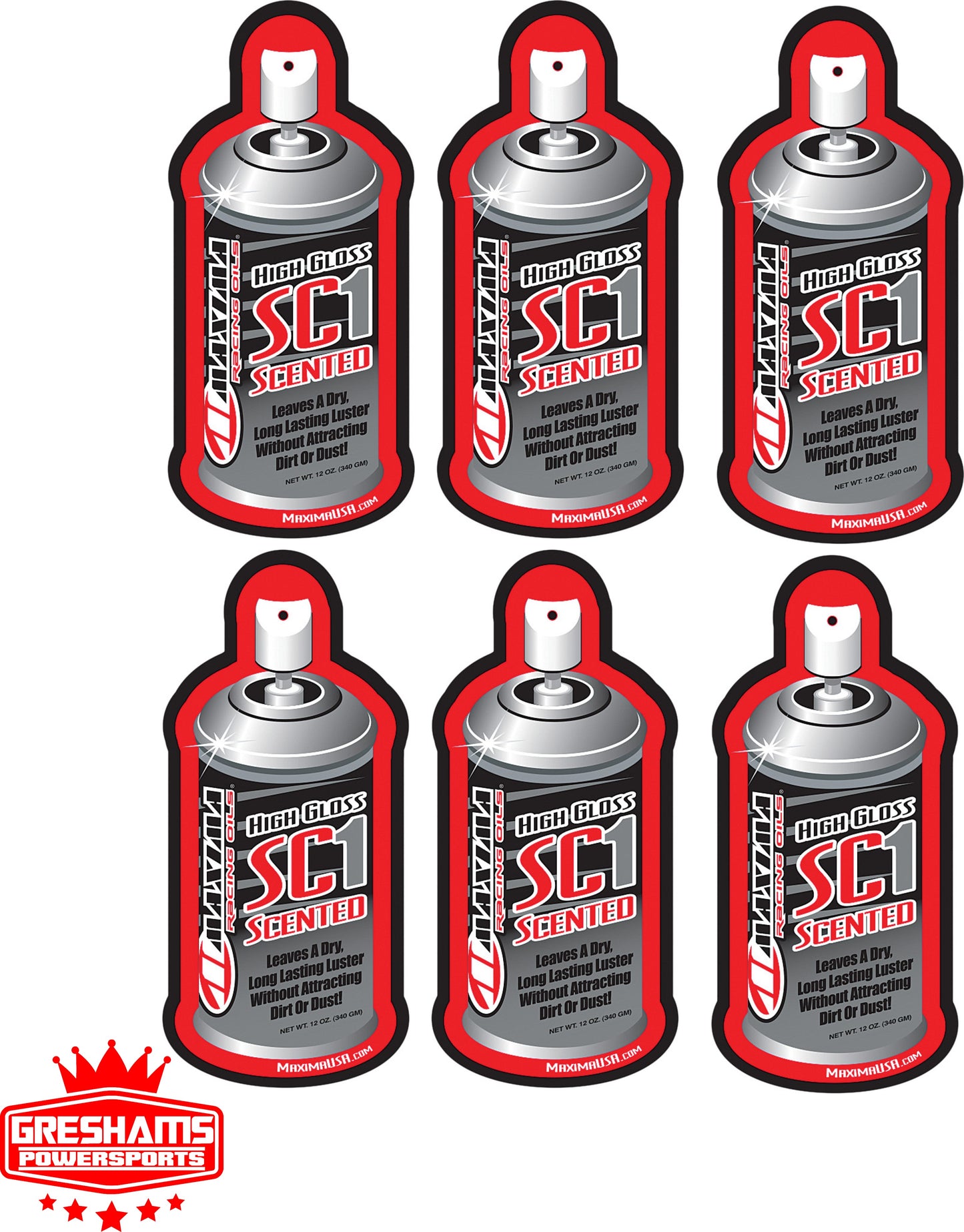 Maxima SC1 Air Freshener 6 PACK ( 6 PCS) 10-10071