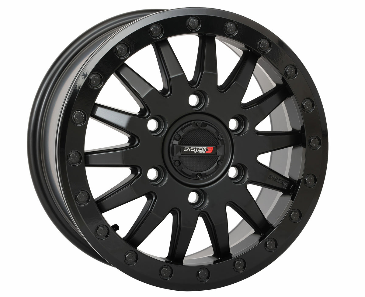 System 3 Sb8 Wheel 15X7 5+2 (+38Mm) 6/5.5 Matte Black