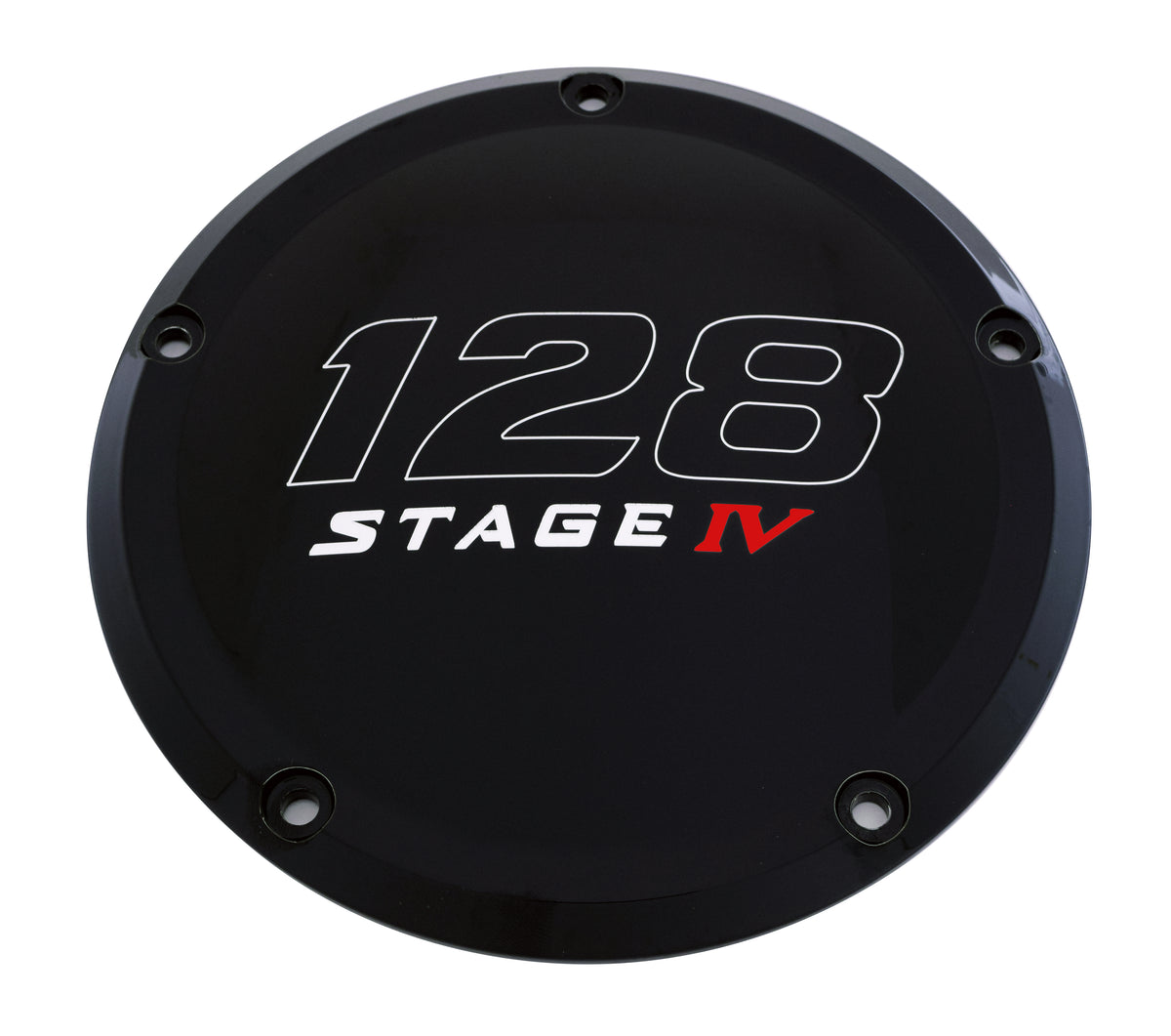 Custom Engraving 6 M8 Softail Derby Cover 128 Stage Iv Black