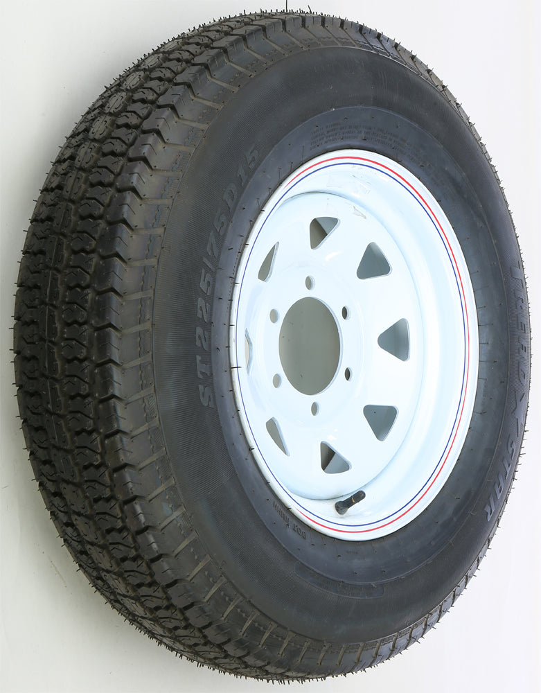 Awc Trailer Tire And Wheel Assembly White • #58-8169