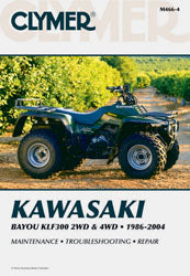 Clymer Repair Manual Kaw Klf300