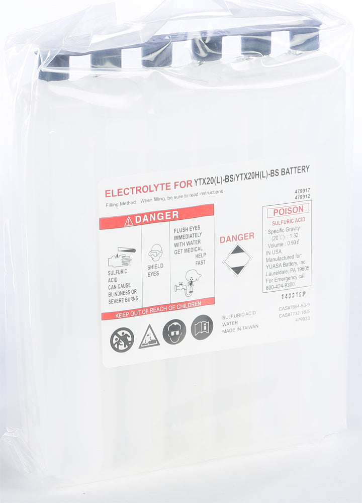 Yuasa Electrolyte Pack