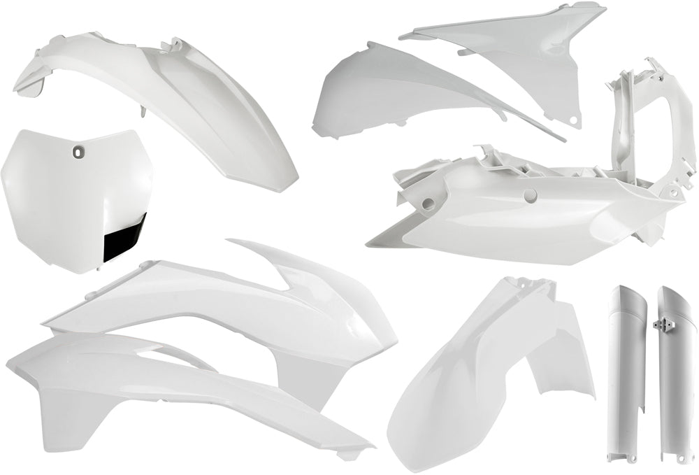 Acerbis Full Plastic Kit White • #23143-30002