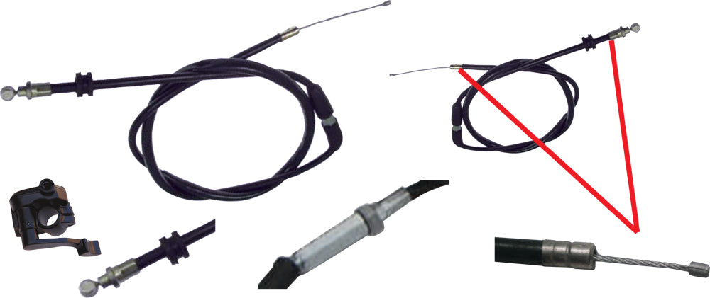 Mogo Parts Throttle Cable T3 31"