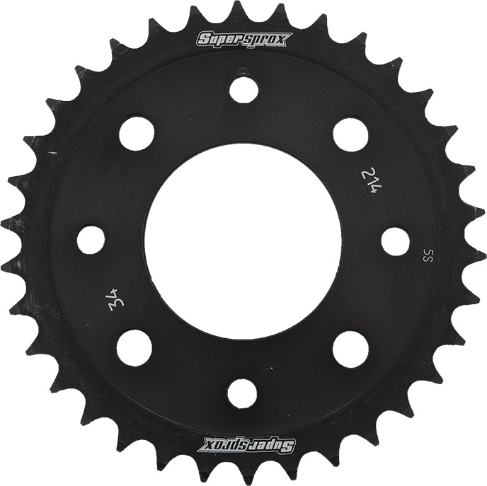 Supersprox Rear Sprocket Steel 34T-420 Blk Hon