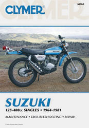 Clymer Repair Manual Suz 125-400Cc
