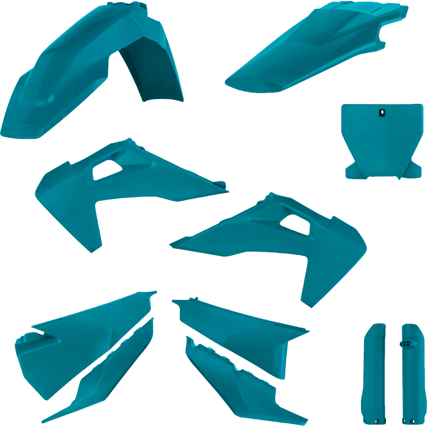 Acerbis Full Plastic Kit Hus Teal Metallic