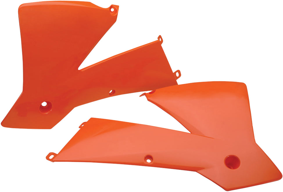 Acerbis Radiator Shrouds Orange • #1591-9384