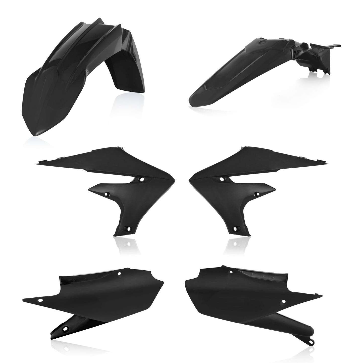 Acerbis Plastic Kit Black • #26859-10001