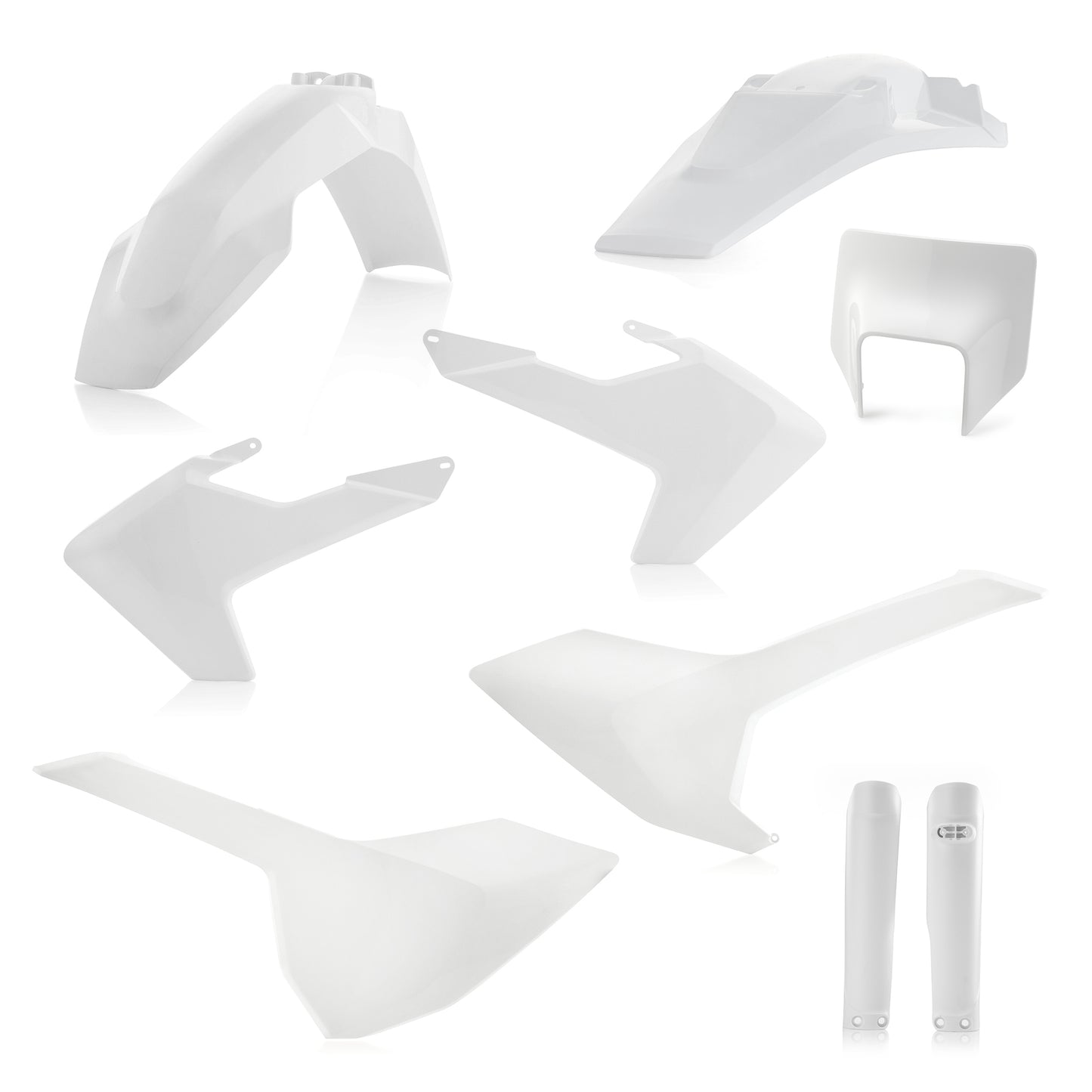 Acerbis Full Plastic Kit White • #27334-30002