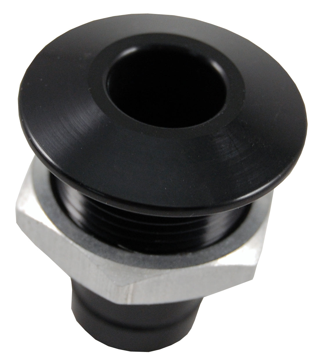 Blowsion Billet Thru-Hull Water Fitting Bilge Pump Outlet Black