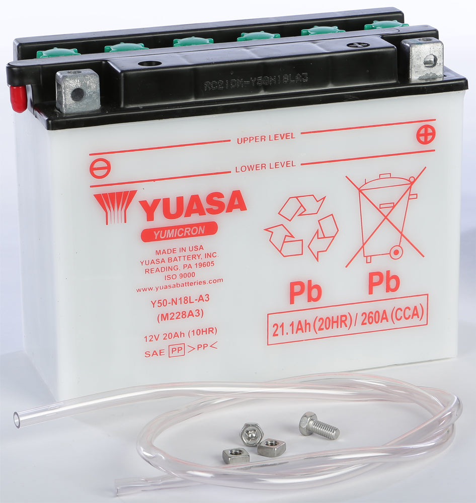 Yuasa Battery Y50-N18L-A3 Conventional