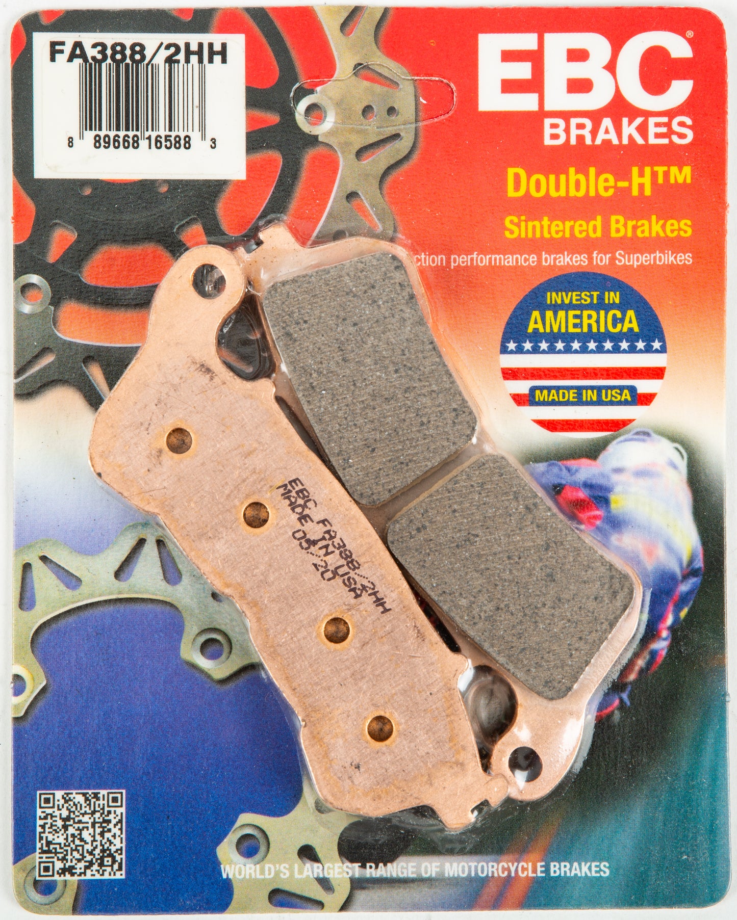 Ebc Brake Pads Double-H Sintered • #15-388/2H