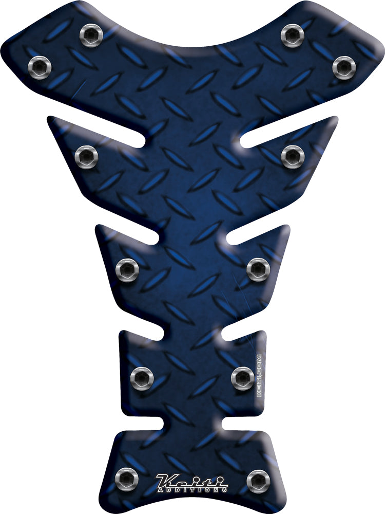 Keiti Tank Pad Diamond Plate Blue