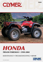 Clymer Repair Manual Hon Trx450 Foreman 450