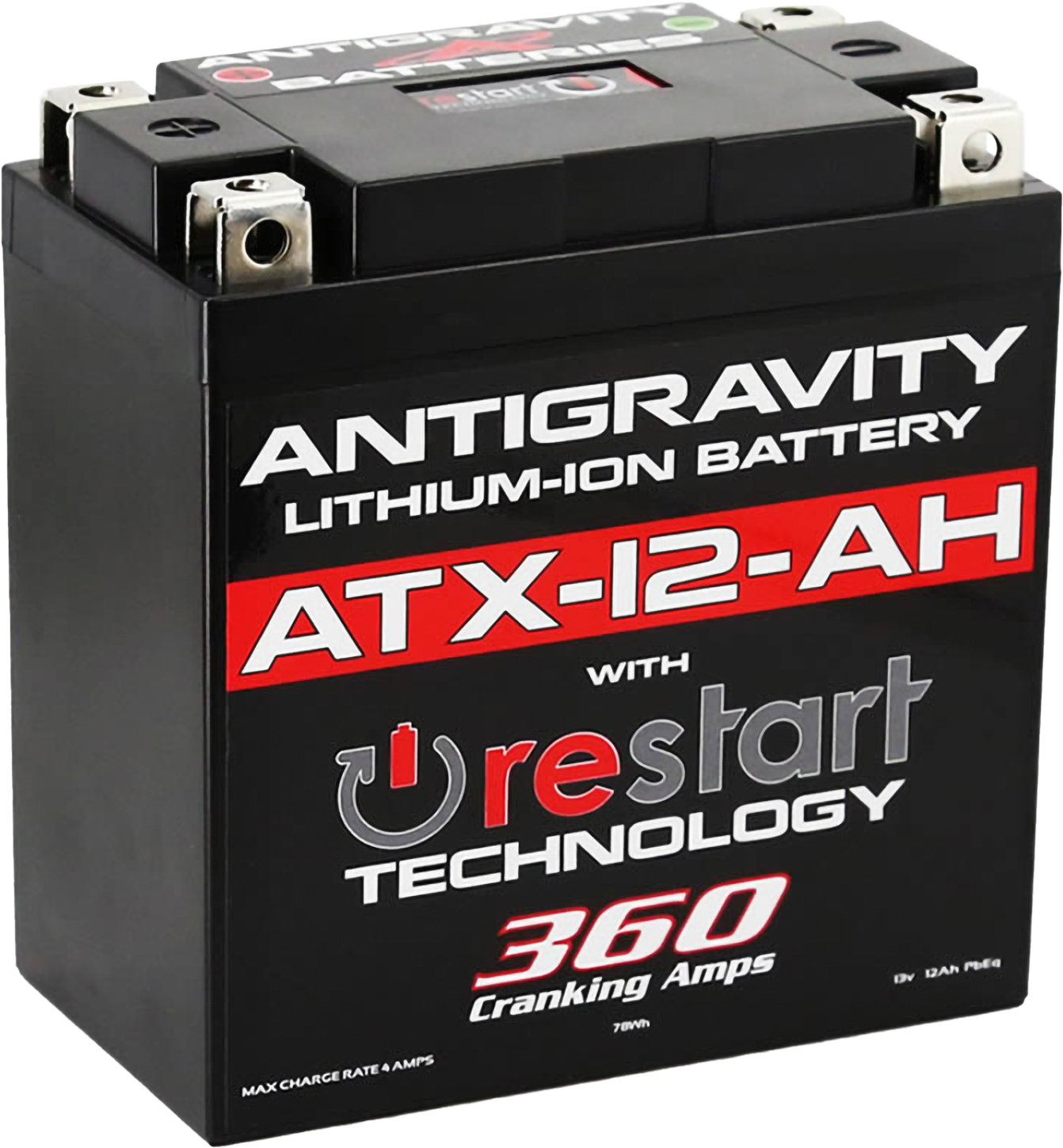 Antigravity Lithium Battery Atx12-Ah-Rs 360 Ca