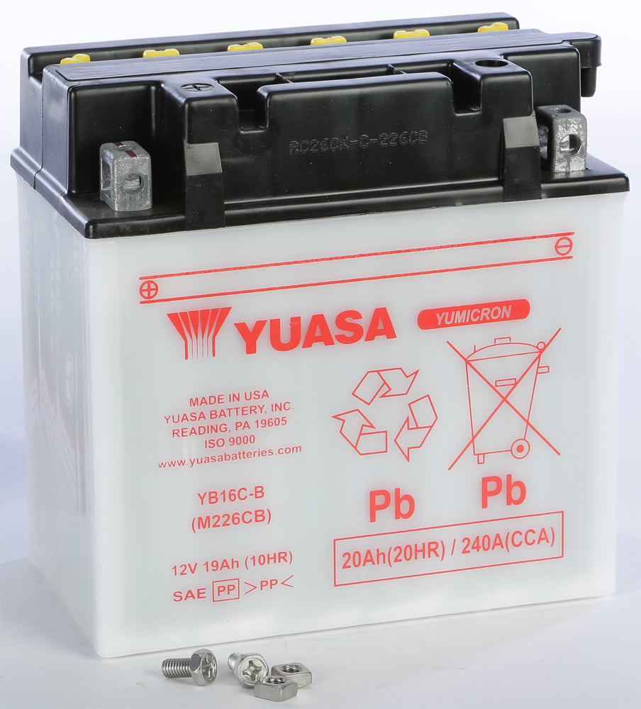 Yuasa Battery Yb16C-B Conventional