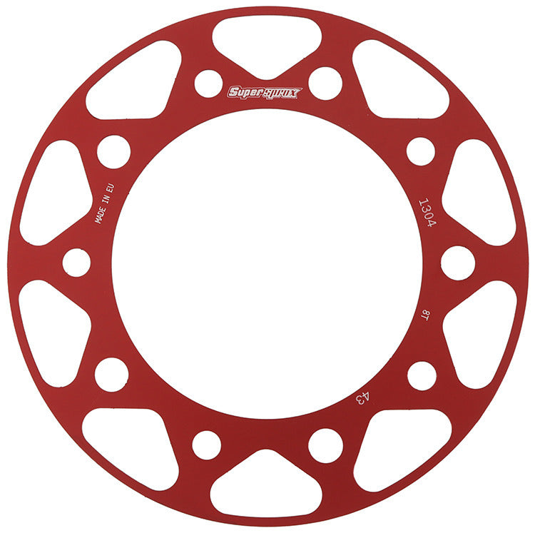 Supersprox Rear Edge Sprkt Color Disk Alu 43T-525 Red Hon/Yam