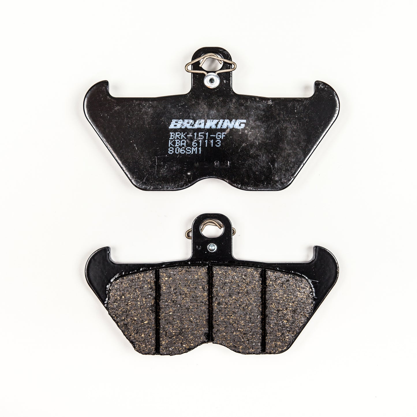 Braking Brake Pad Set Semi-Metallic • #31-806S