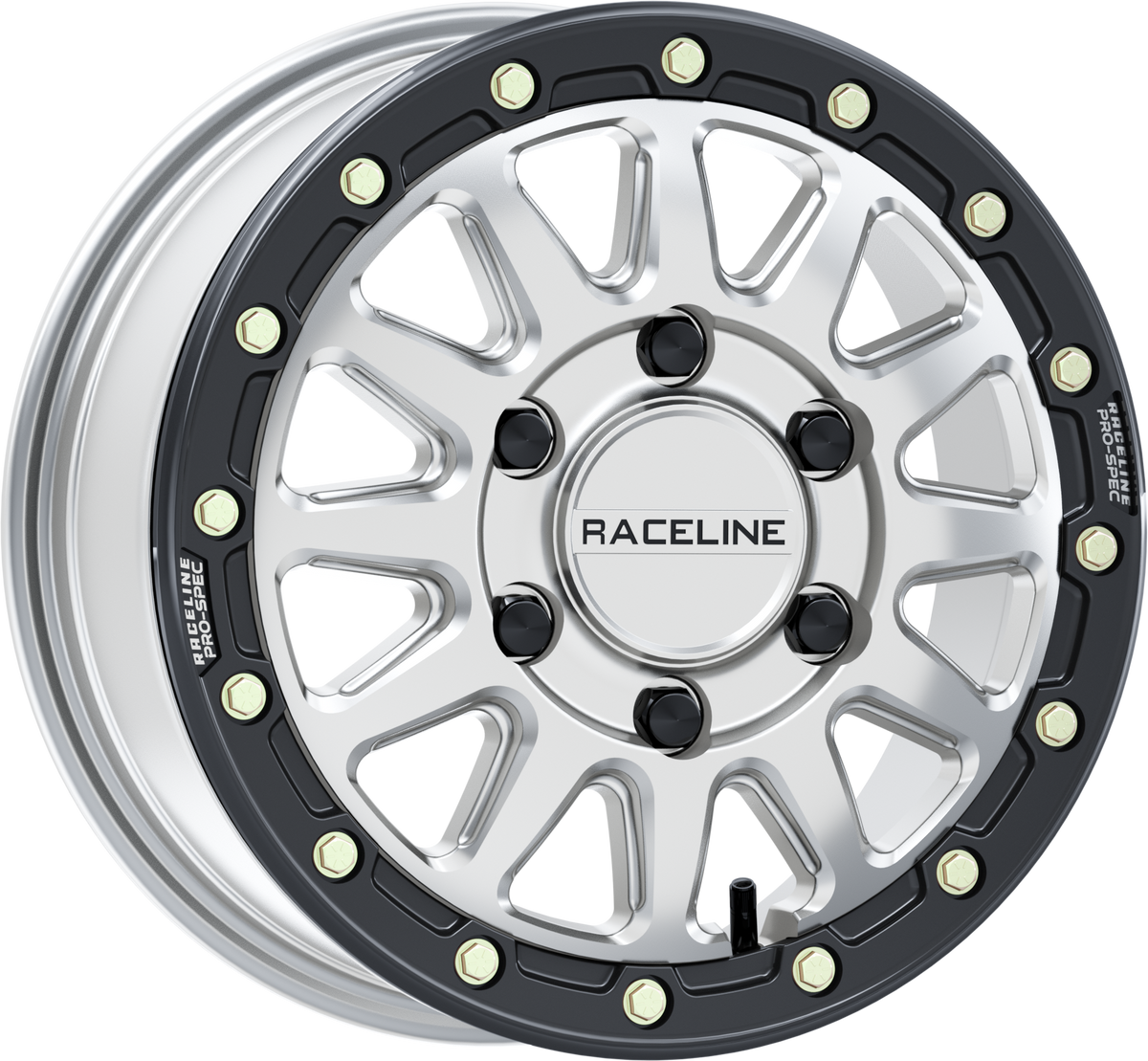 Raceline Alpha Bdlk 15X6.5 6/139.7 (+74Mm) Silver/Blk