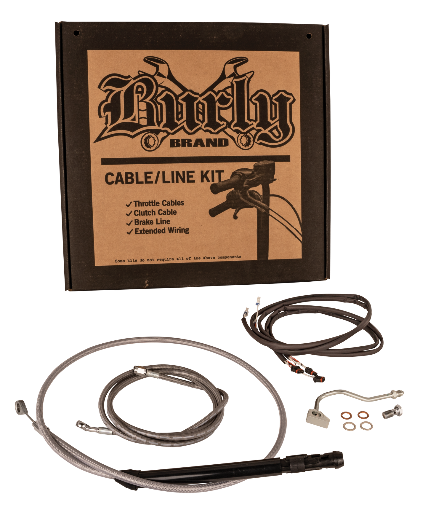 Burly Brand Cntrl Kit 15" Bagger Ss `21-22 Flht/Cu/K/Kl Flhx/S W/