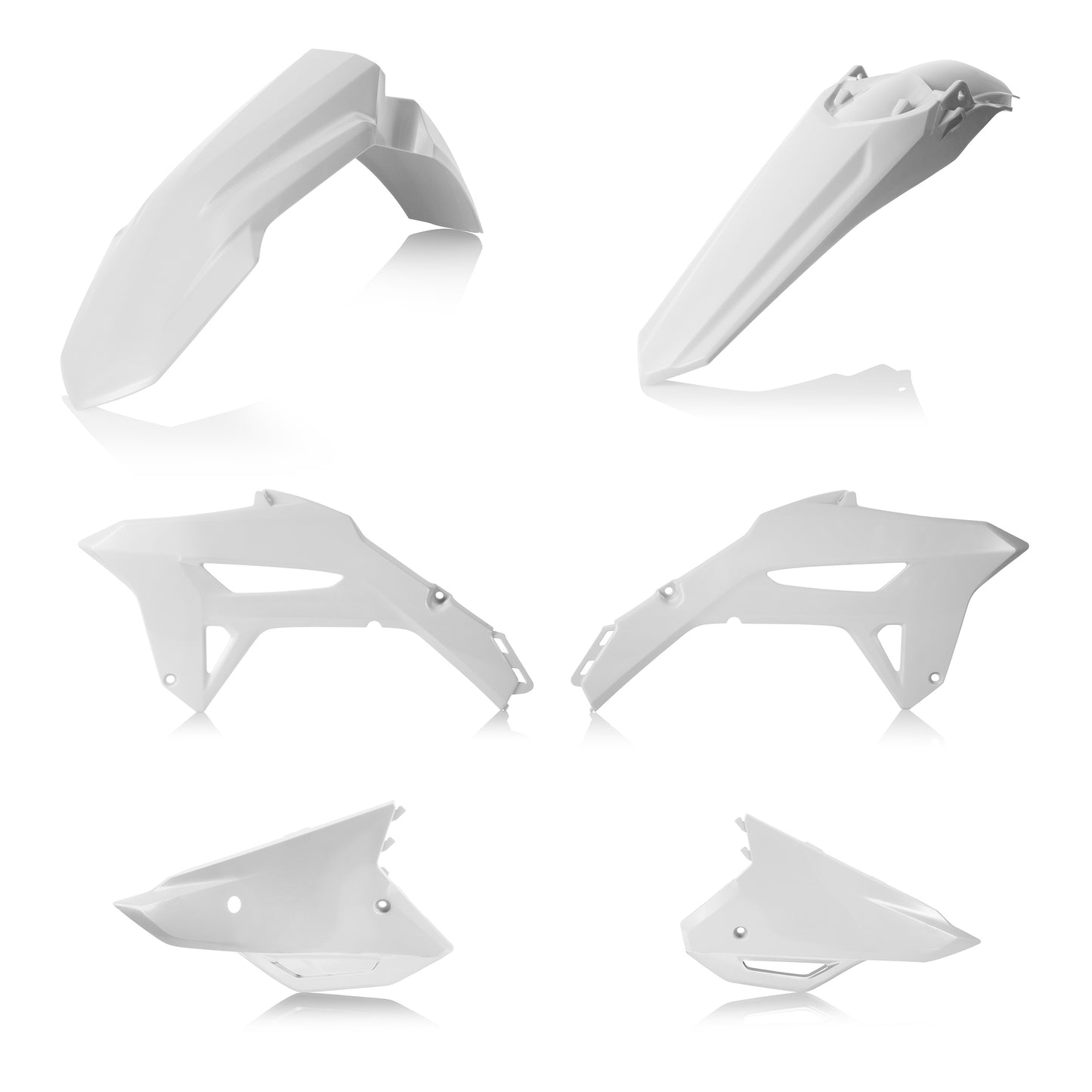 Acerbis Plastic Kit Hon White