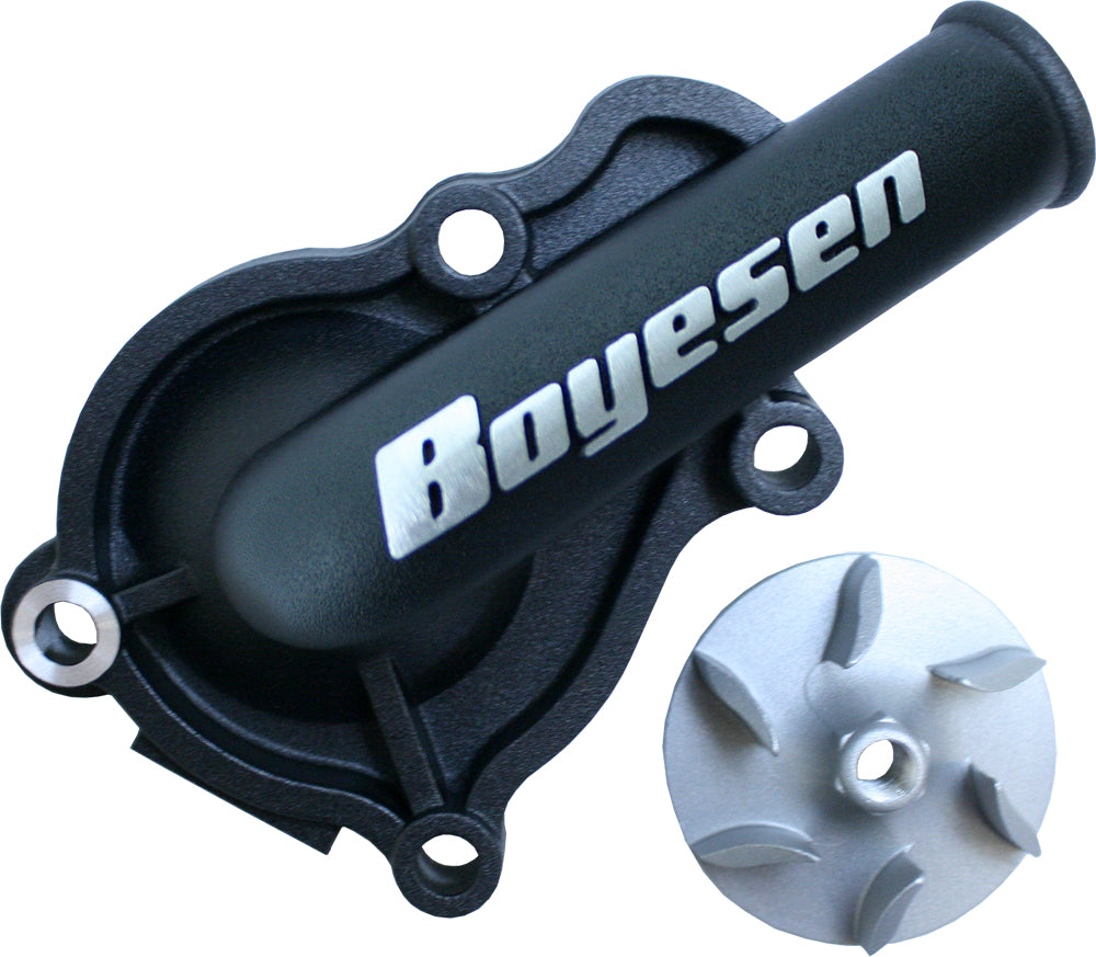 Boyesen Waterpump Cover & Impeller Kit Black • #59-8609B
