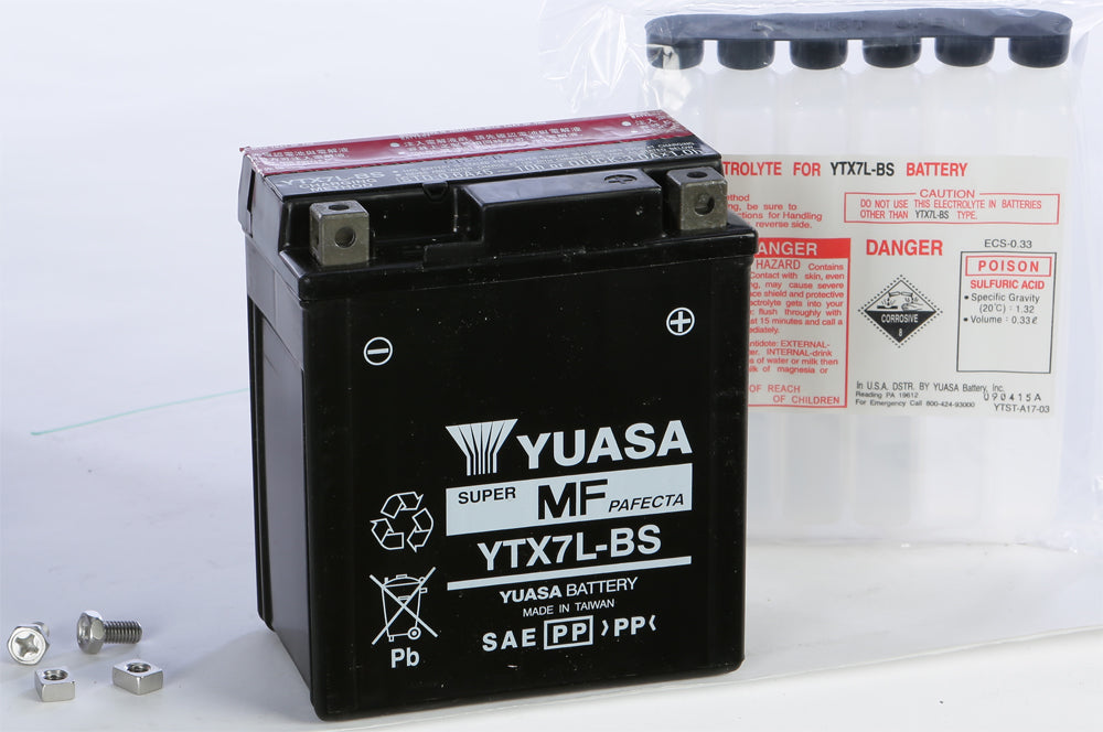 Yuasa Battery Ytx7L-Bs Maintenance Free