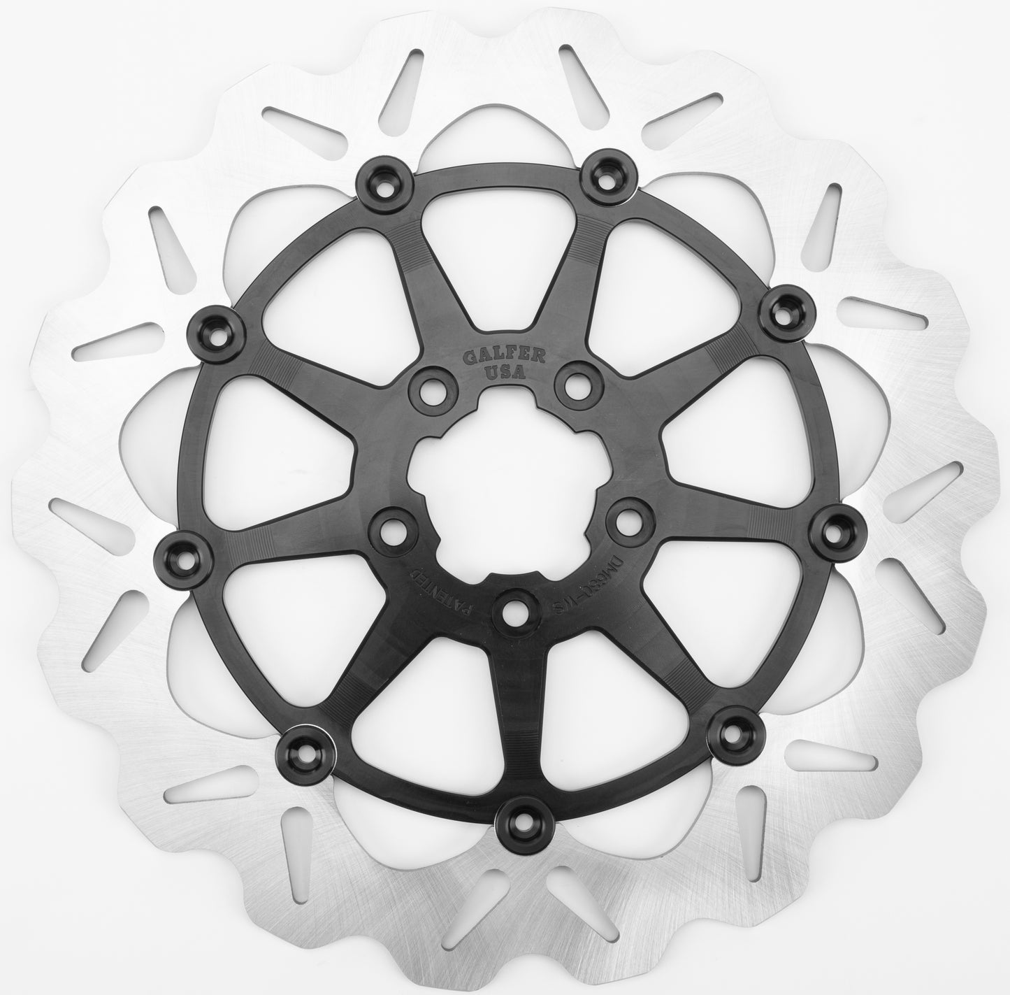 Galfer Rotor 13" Floating Wave Fr Black