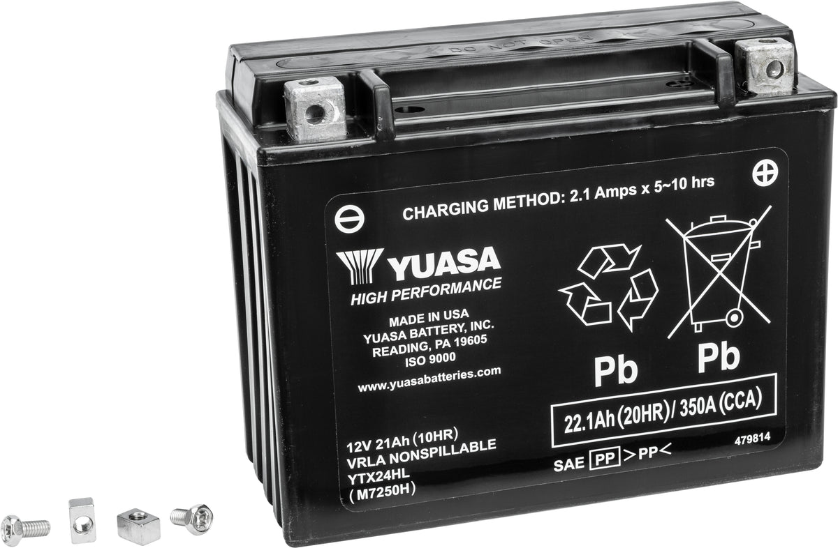Yuasa Battery Ytx24Hl Sealed Factory Activated