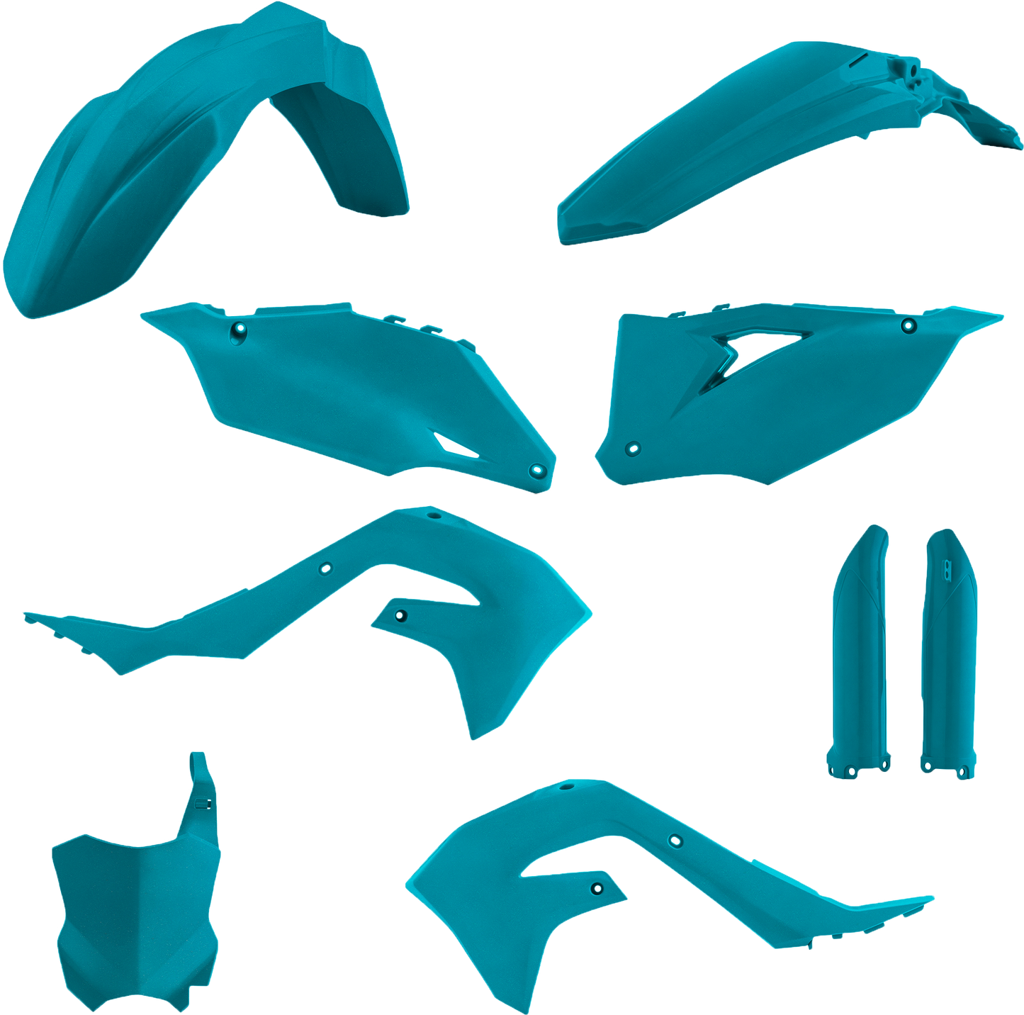Acerbis Full Plastic Kit Kaw Teal Metallic