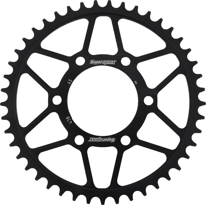 Supersprox Rear Sprocket Steel 45T-520 Blk Kaw