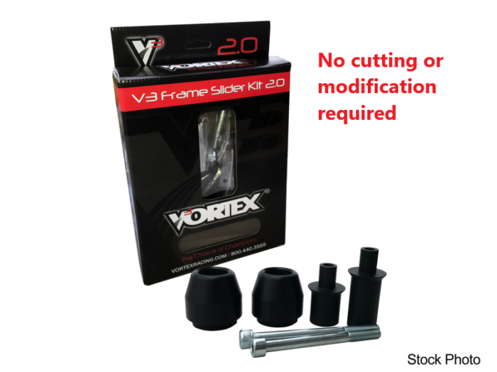 Vortex Frame Sliders V3 2.0 Blk Bmw