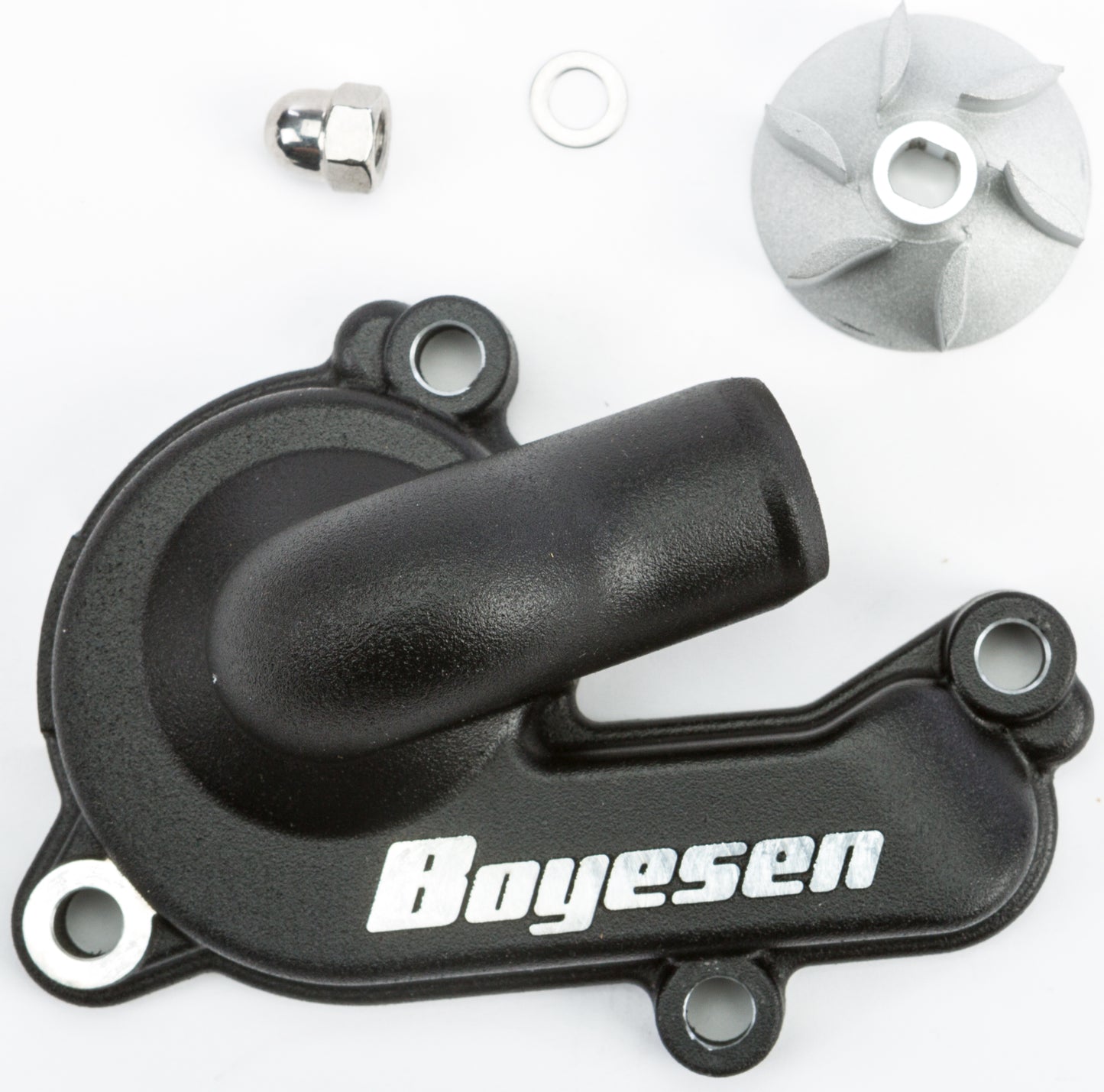 Boyesen Waterpump Cover & Impeller Kit Black • #59-8624AB