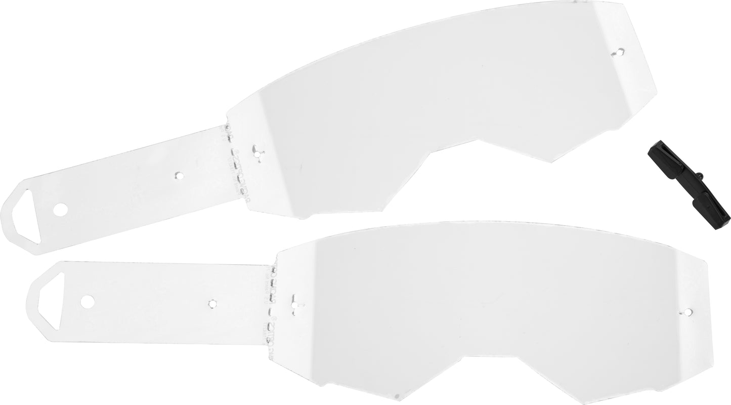 Fly Racing Goggle Laminate Tear-offs - 3 Stack
