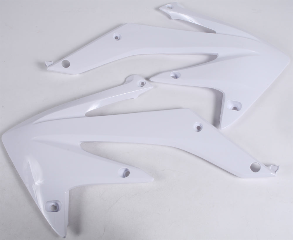 Acerbis Radiator Shrouds White • #1581-3306