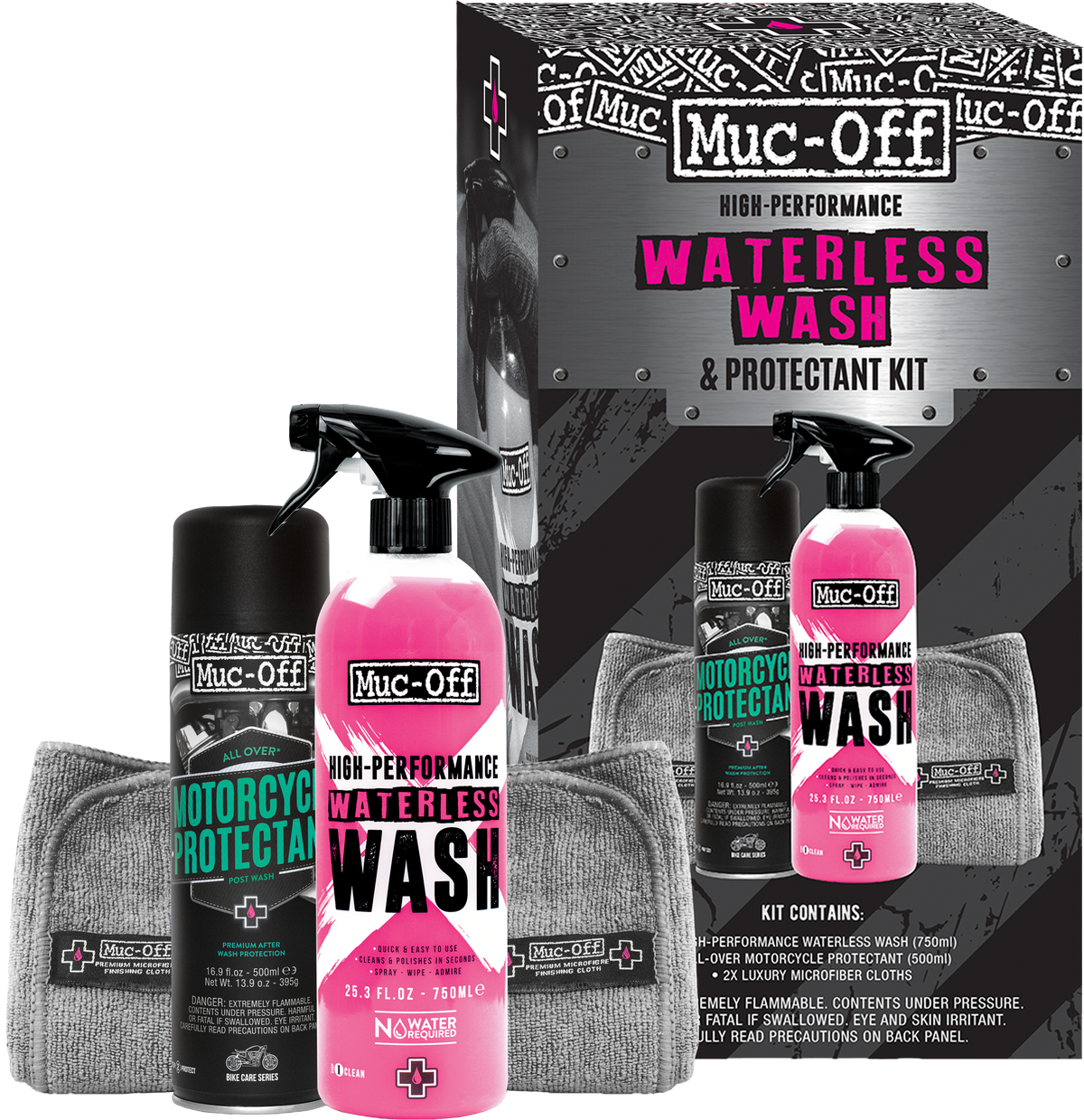 Muc-Off Waterless Wash & Protect Kit