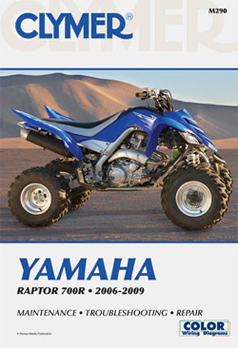 Clymer Repair Manual Yam Raptor 700