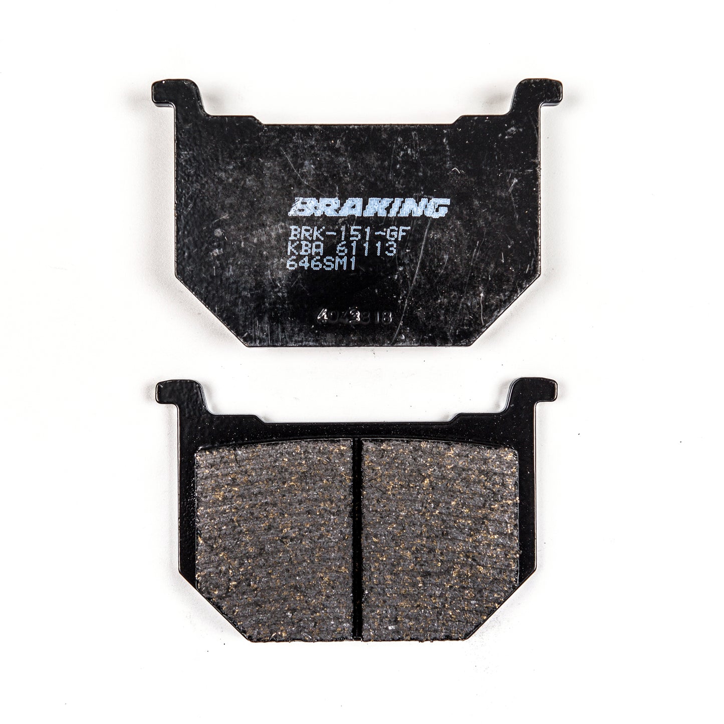 Braking Brake Pad Set Semi-Metallic • #31-646S
